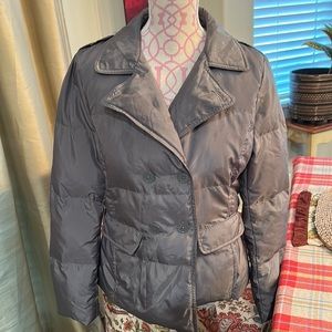 Banana republic down double vested jacket with pockets size large